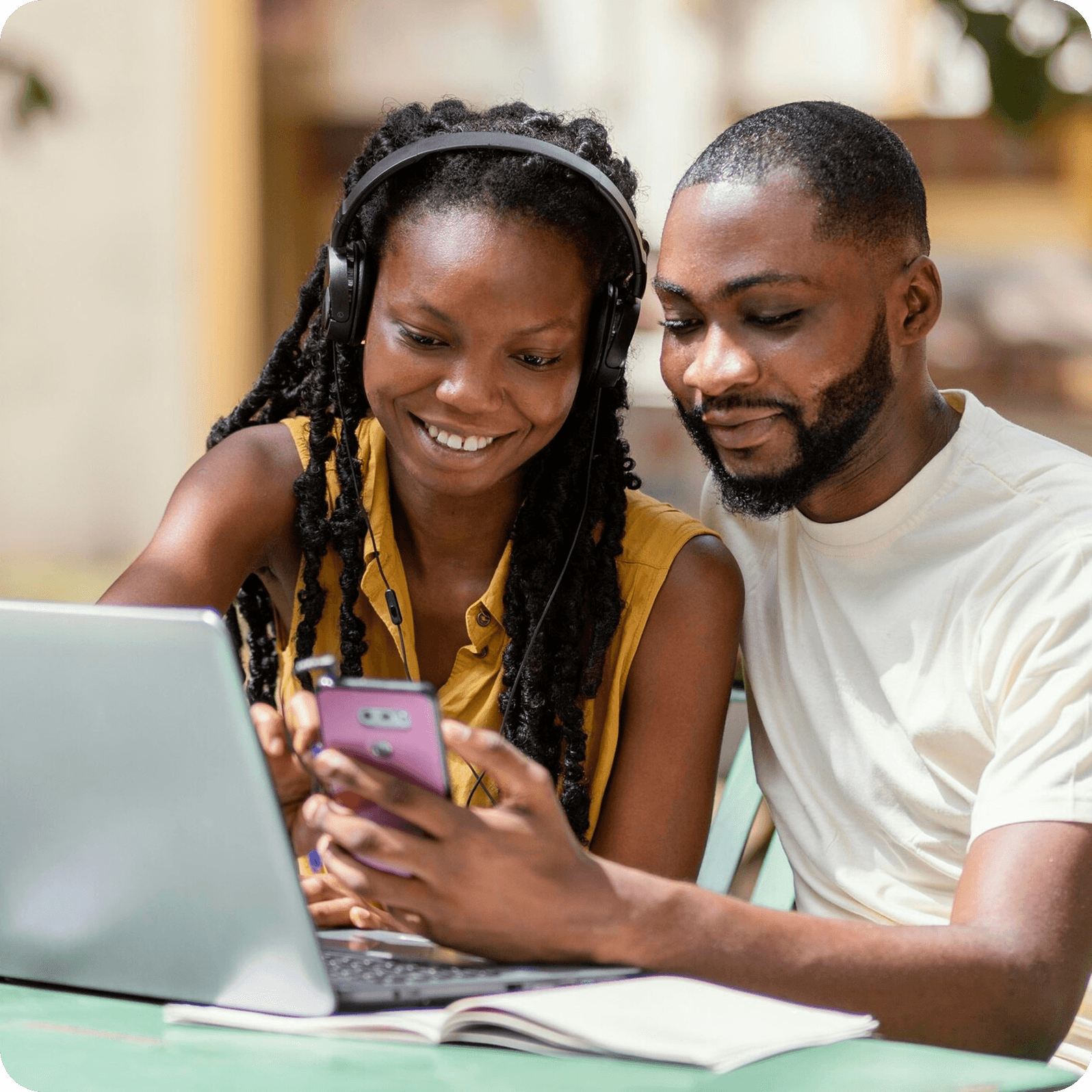Creator and client on a booked 1-on-1 session
